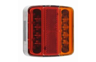 Feu arrière LED 4 fonctions orange