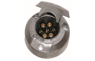 Prise 7 plots femelle en métal