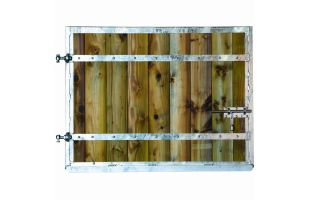 Battant haut pour porte de box à deux vantaux